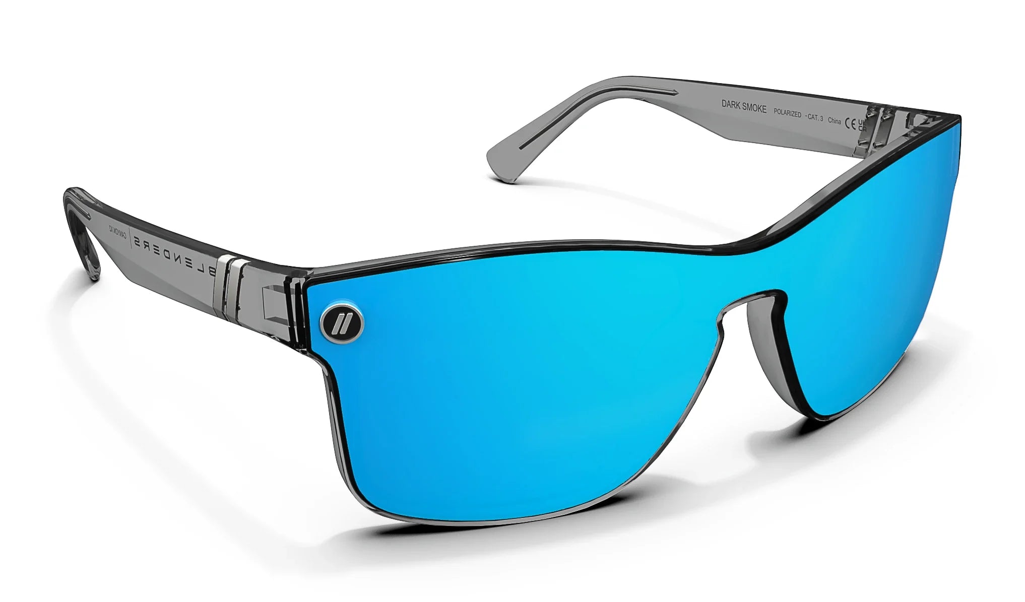 Canyon X2 Dark Smoke Lens - High-Quality Sunglasses for Men & Women - UV Protection, Polarized, Lightweight - Perfect for Driving, Running, Outdoor Sports & Travel