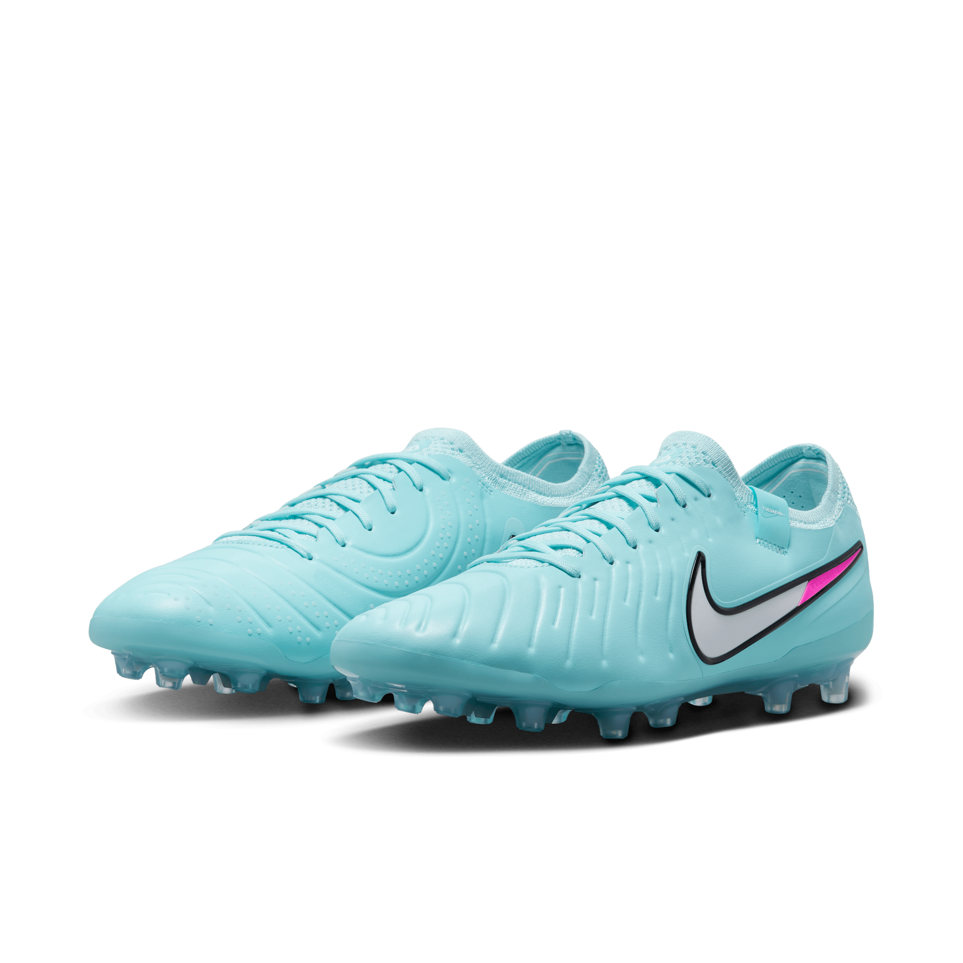 Nike Tiempo Legend 10 Elite AG Pro Soccer Cleats - Copa/White - Premium Football Boots for Artificial Grass - Perfect for Professional Matches & Training Sessions