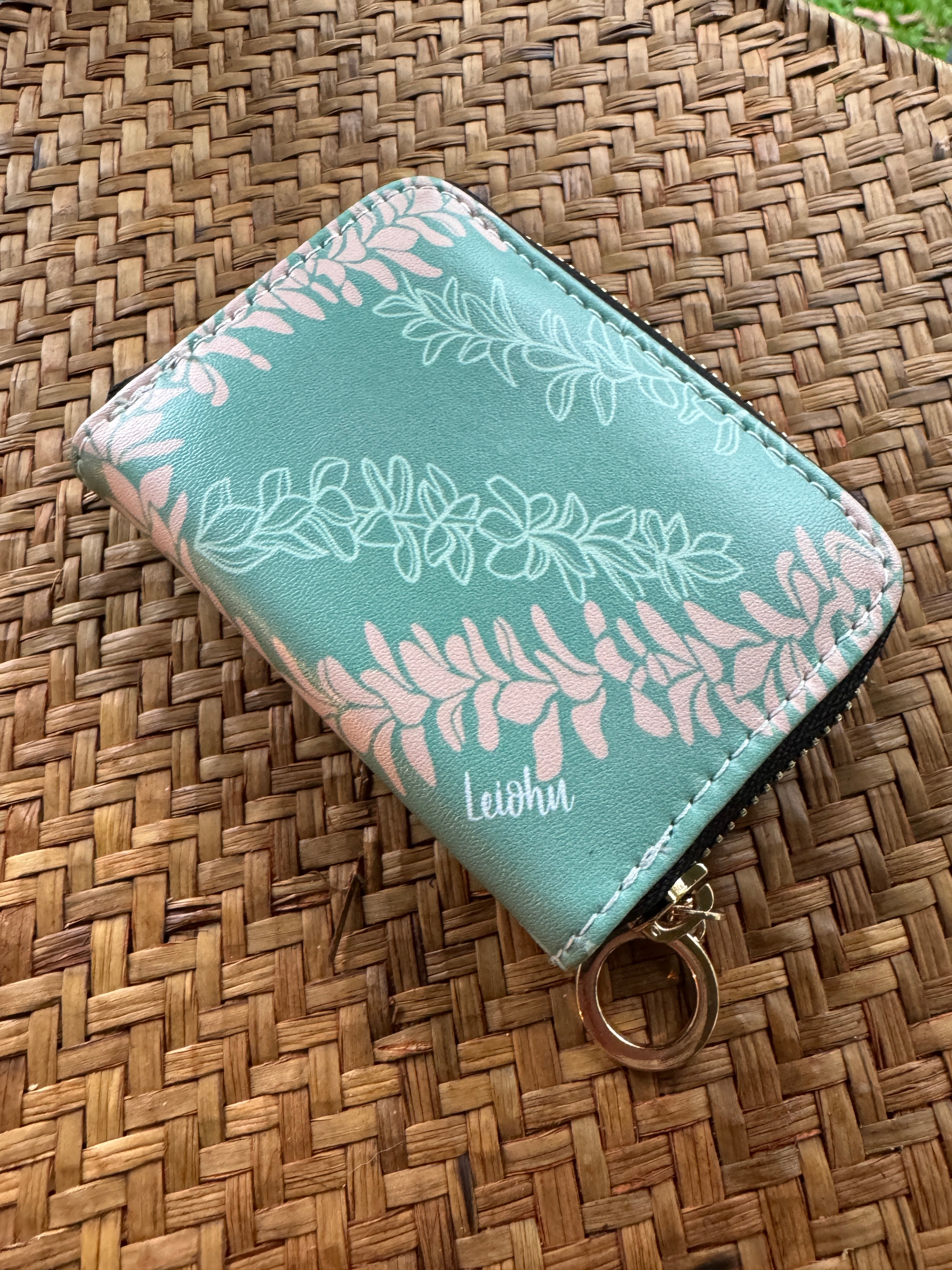 Groovy Pua Melia Mini Wallet - Compact & Stylish Card Holder for Women - Perfect for Everyday Use, Travel & Parties