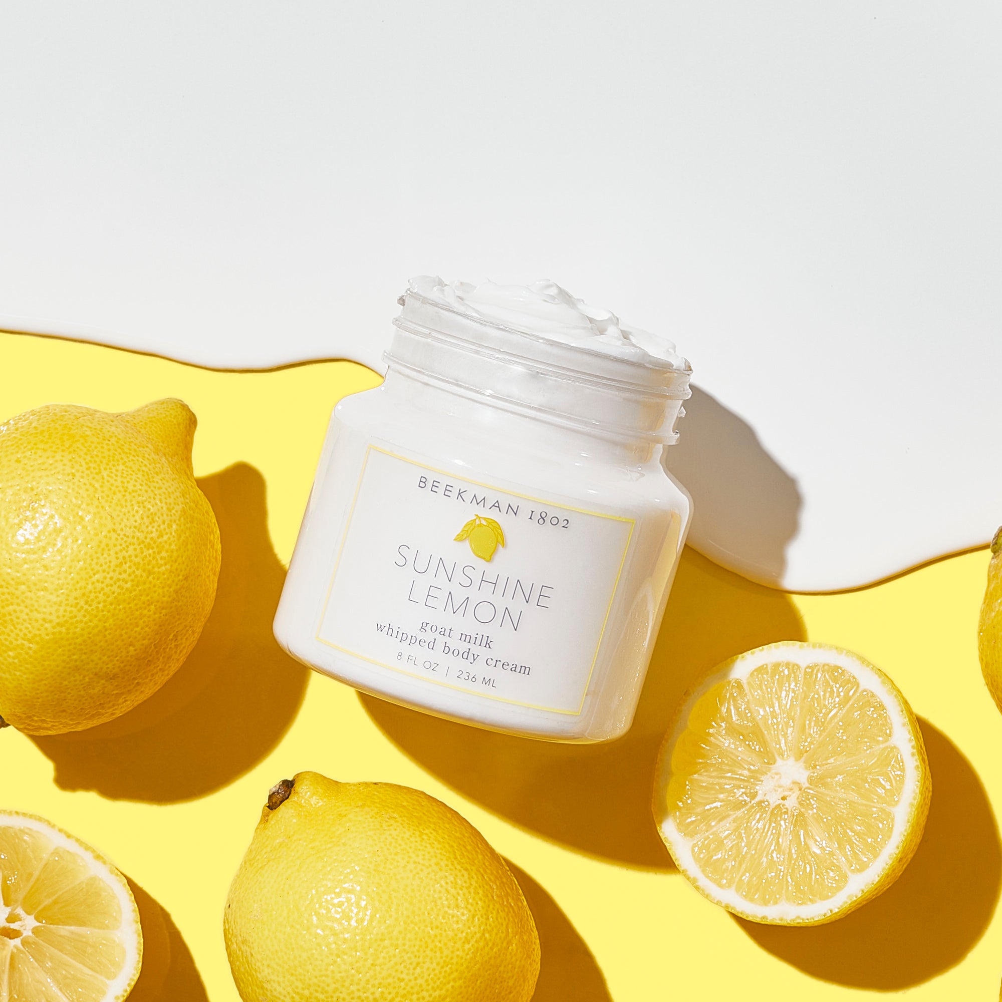 Sunshine Lemon Whipped Body Cream - 2 Pack Set | Moisturizing & Nourishing for Dry Skin | Perfect for Daily Use & Spa Days