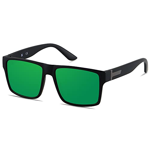 Mirrored Green | Polarized Lens
