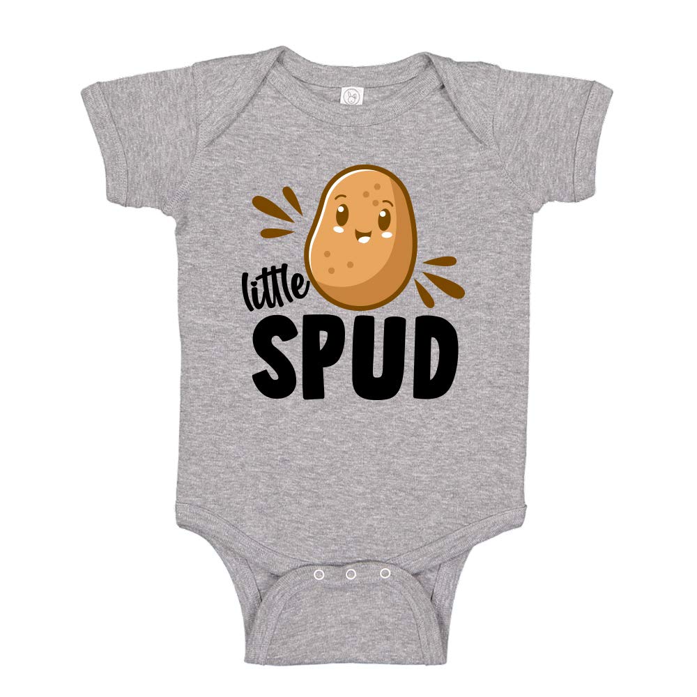 Little Spud Potato Baby Bodysuit & Toddler T-Shirt - Cute Potato-Themed Outfit for Boys & Girls - Perfect for Family Photos, Playdates & Relaxing at Home