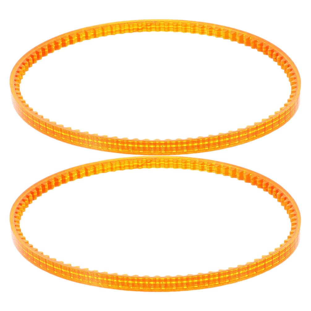 Alipis 2-Pack Cotton Candy Machine Replacement Belts - Durable Plastic Conveyor Belts for Commercial Electric Marshmallow Floss Machines - Perfect for Carnival, Fair, and Party Cotton Candy Supplies