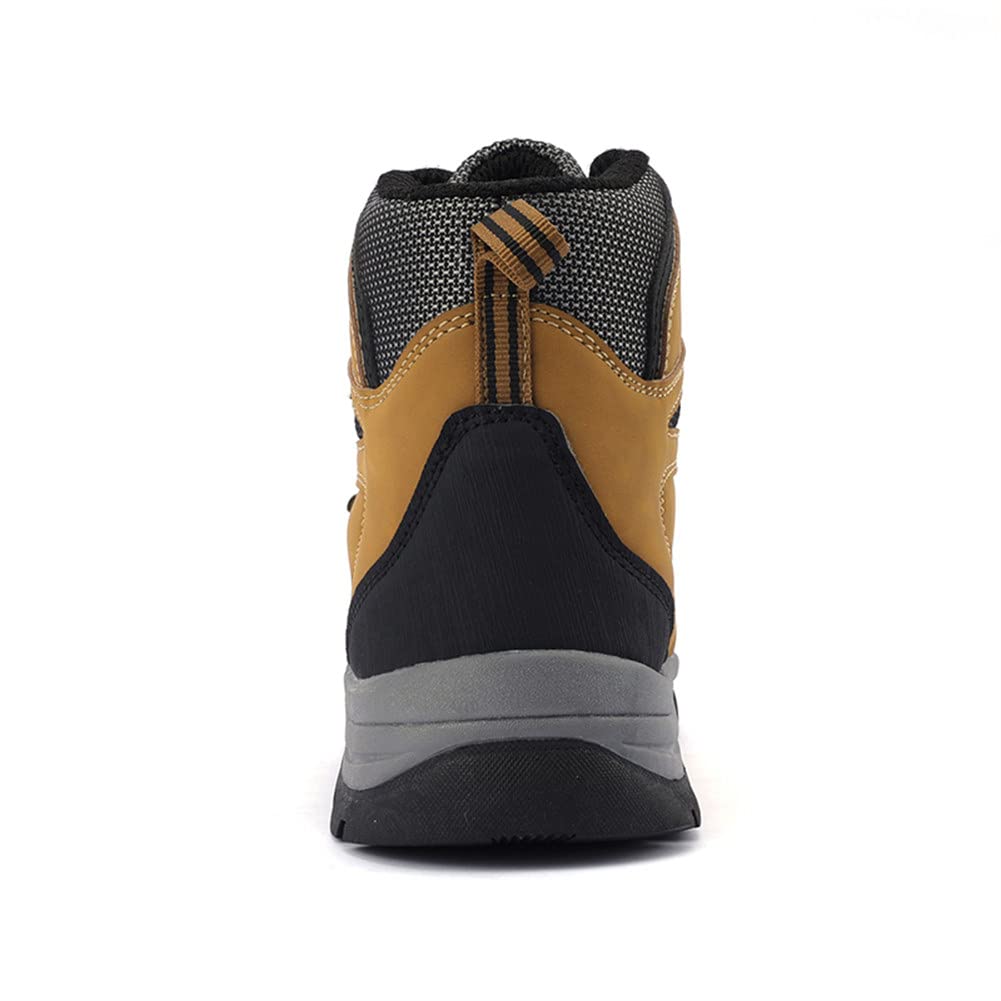 Men's Waterproof Hiking Boots - Lightweight Ankle Boots with Multi-Terrain Lugs for Outdoor Work & Adventure - Durable Camouflage Design for Hiking, Camping & Trail Running