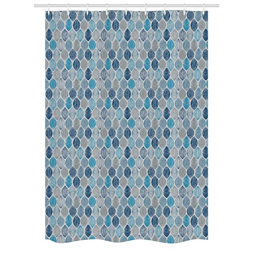 Pale Blue Navy Blue and Grey