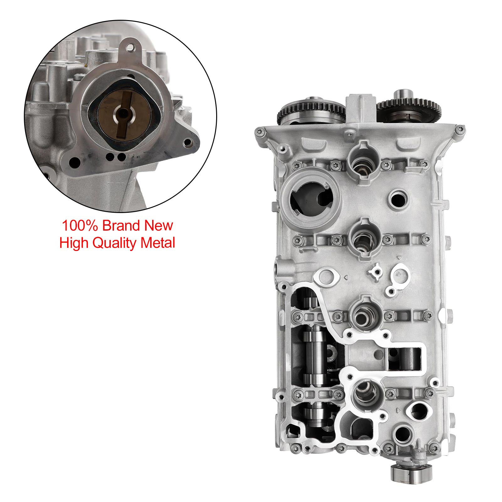 06H103373J Cylinder Head Assembly & Crankshaft for AUDI A4 A5 A6 Q5 2.0L DOHC TFSI (EA888) Engine - Replacement Part for Performance Repair & Maintenance | Perfect for Engine Overhaul, Head Gasket Replacement & Vehicle Restoration