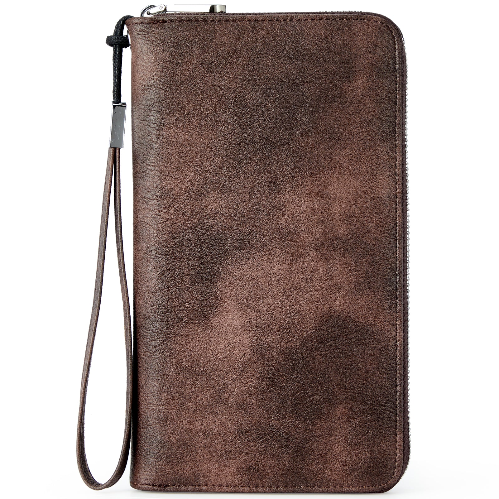 Rozenn RFID Blocking Wallets with Checkbook Holder & Zipper – Slim Leather Wallet for Women – Perfect for Travel, Business & Everyday Use