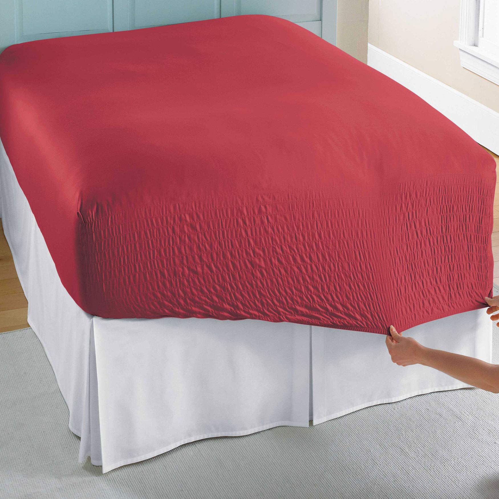 BrylaneHome 300 Thread Count Bed Sheet Set - Twin Size, Sage Green - Soft & Breathable for Comfortable Sleep - Perfect for Guest Rooms, Dorms, and Kids' Bedrooms