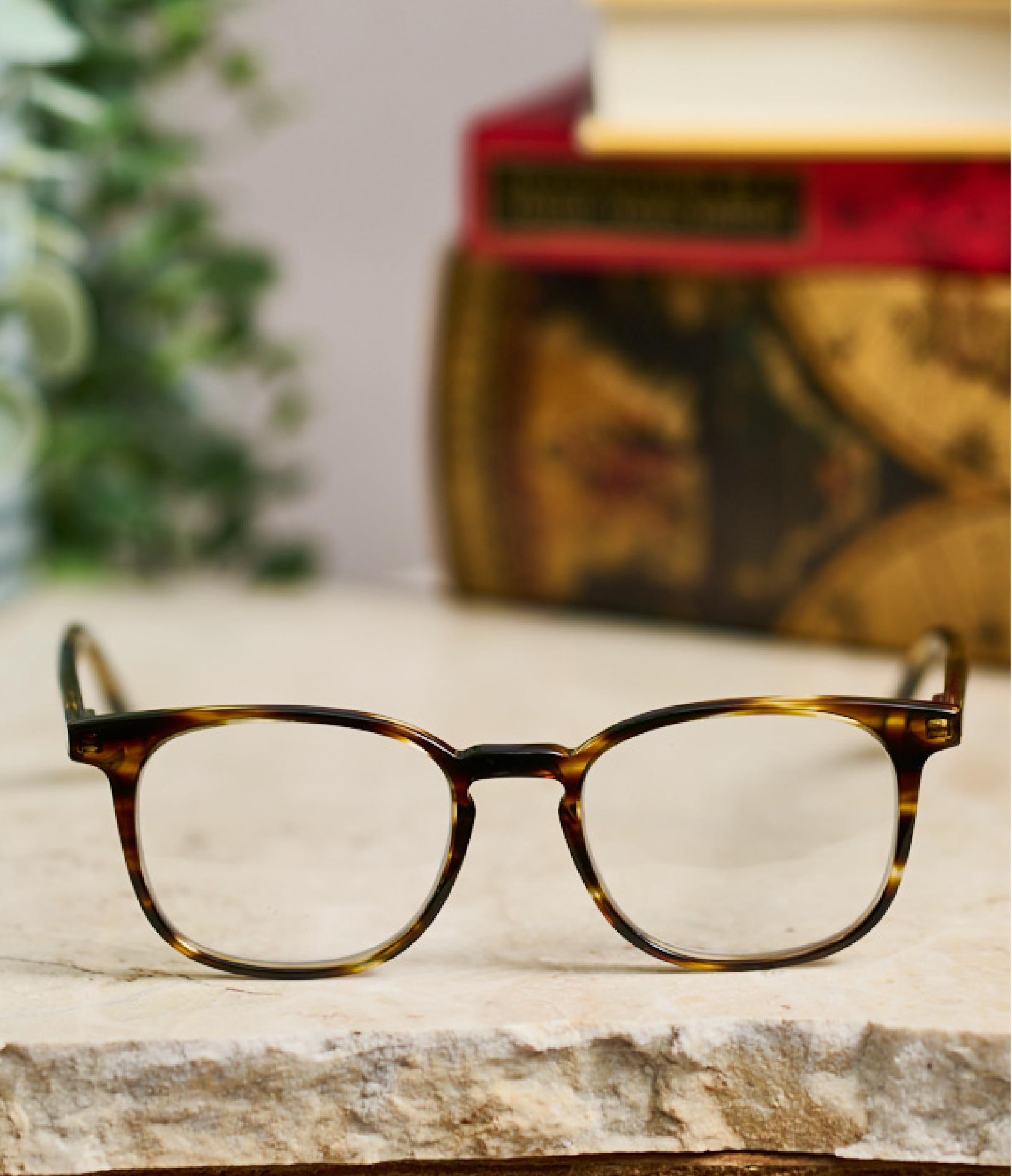 Eyebobs Boardroom Premium Reading Glasses for Men & Women - Square Frame for Average Faces (0.0x to 4.0x) - Perfect for Office Work, Reading & Professional Meetings