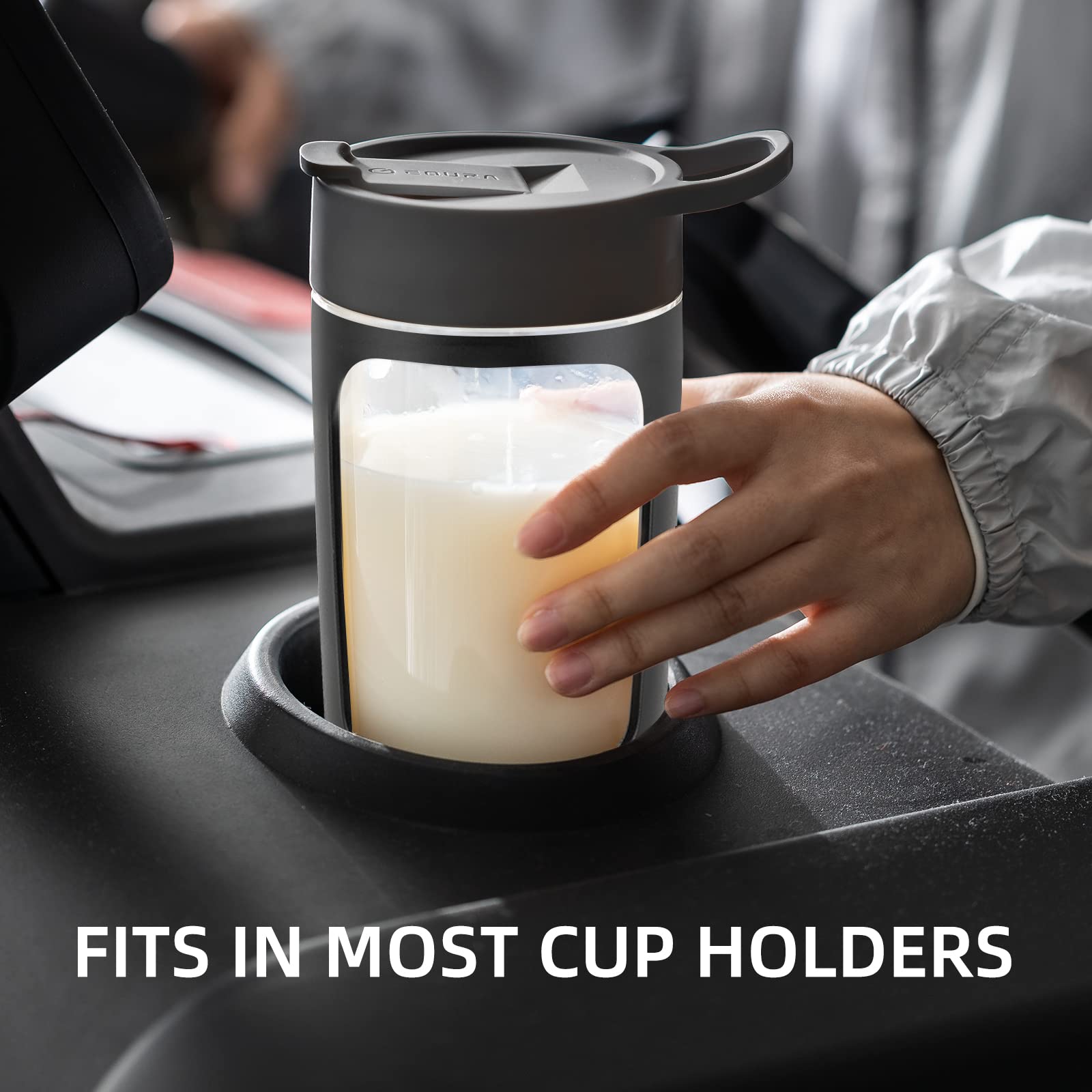 EQURA Electric Protein Shaker Bottle - 650ml USB C Rechargeable Blender for Protein Shakes & Smoothies | BPA Free Tritan Material | Perfect for Gym, Workout & Post-Training Recovery