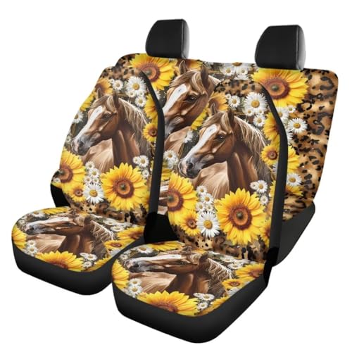 Horse Sunflower Daisy