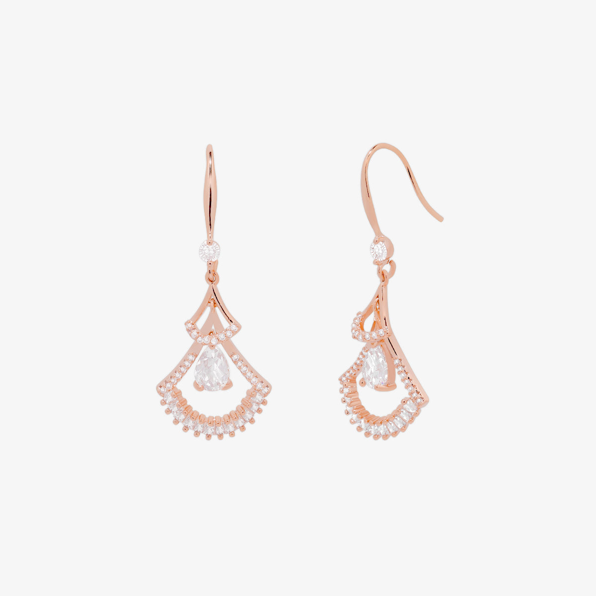 18k rose gold plated