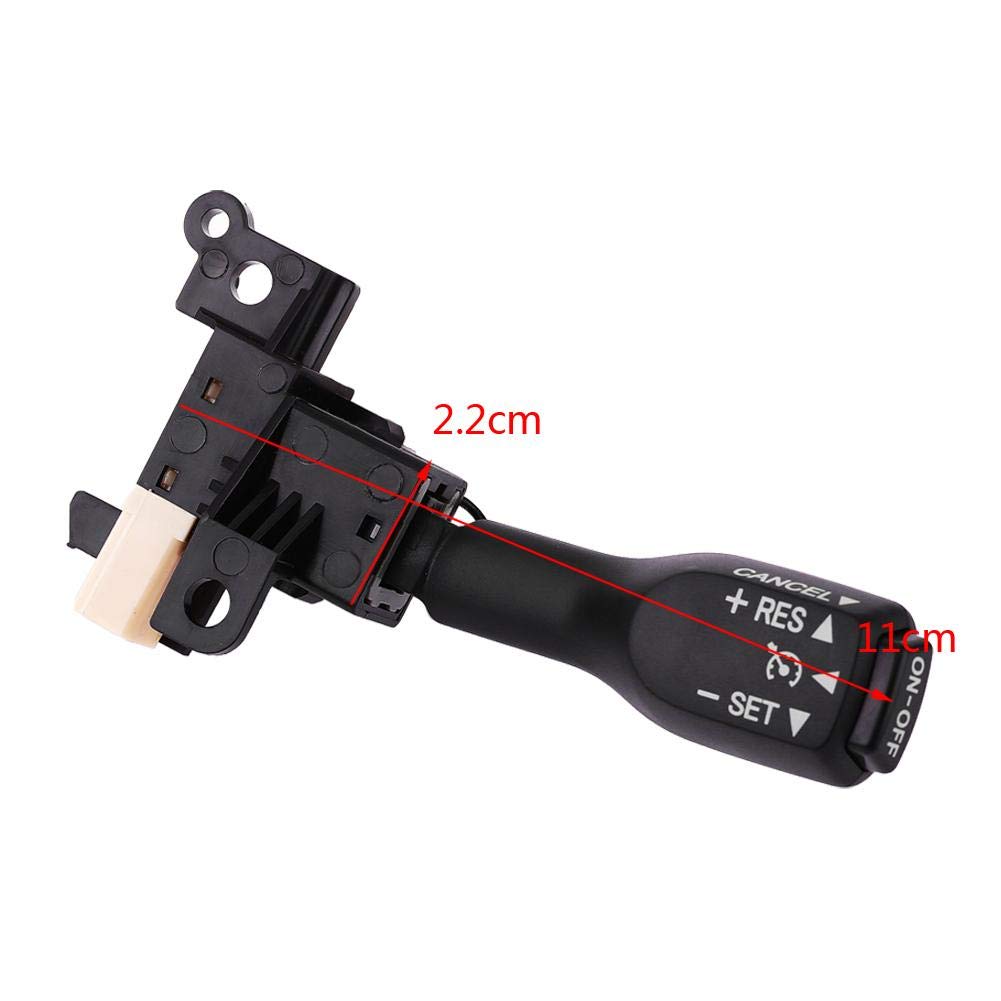 Original Equipment Cruise Control Switch Assembly - Replacement for Toyota Camry, Yaris, Corolla, TC (Part# 8463234011) - Black | Easy Installation & Perfect Fit | Ideal for Highway Driving & Long Commutes