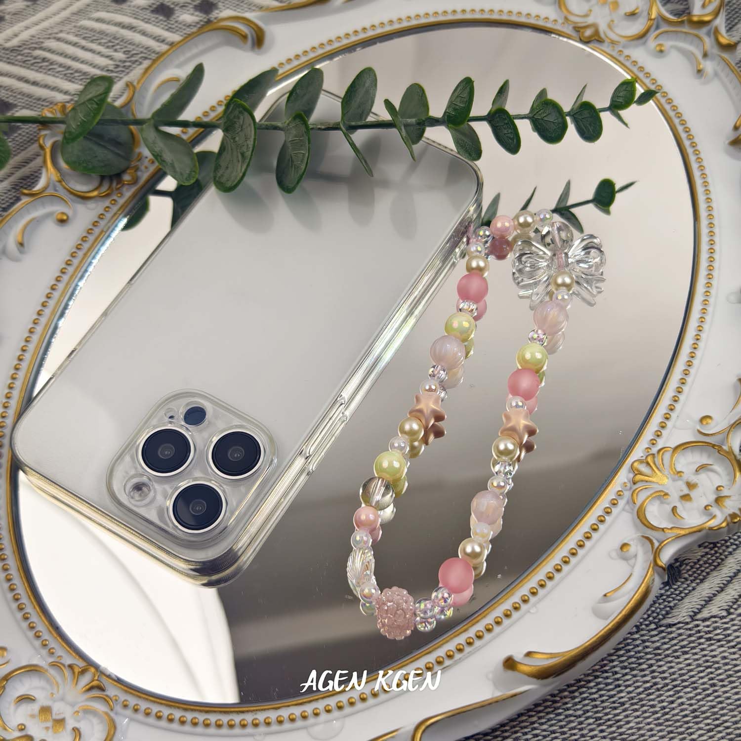 Stylish Beaded Phone Lanyard Wrist Strap - Fashionable Cell Phone Keychain for Women | Perfect for Work, Travel & Everyday Use