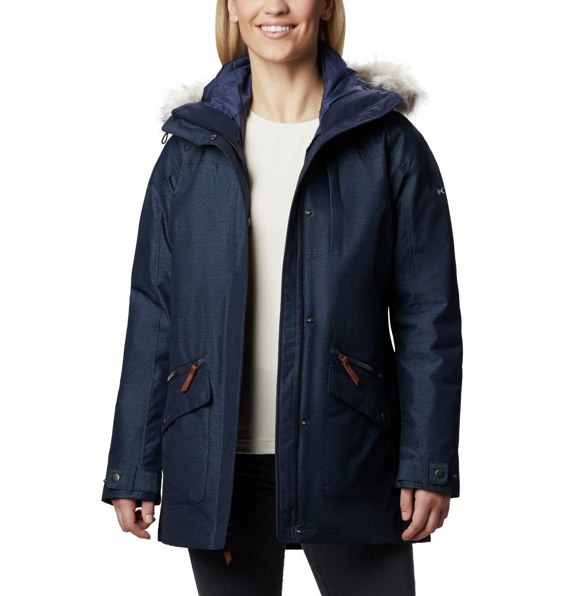Columbia Women's Carson Pass Ic Jacket - Waterproof Winter Coat with Omni-Heat Thermal Reflective, Windproof Ski Jacket for Hiking, Snowboarding & Cold Weather Outdoor Activities