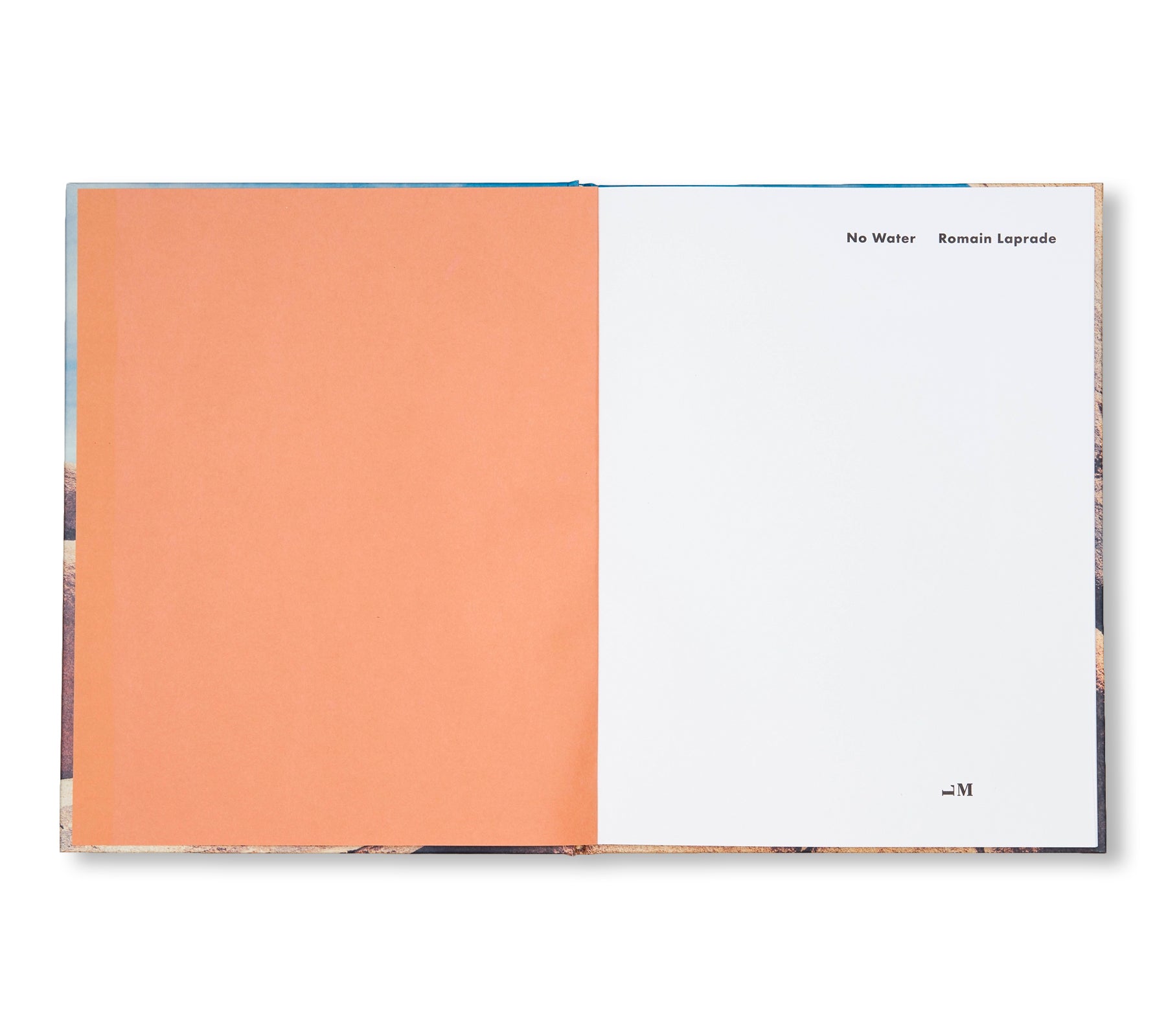 NO WATER by Romain Laprade - Special Edition Art Book | Photography Collection | Home Decor & Coffee Table Book for Art Lovers