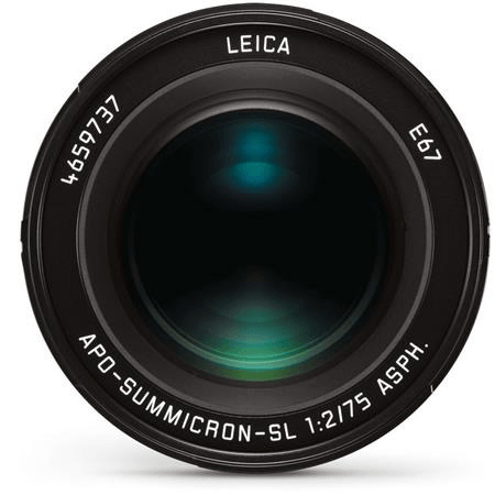 Leica APO Summicron SL 75mm f/2 ASPH Lens (E67) - Professional Portrait & Low Light Photography for DSLR Cameras