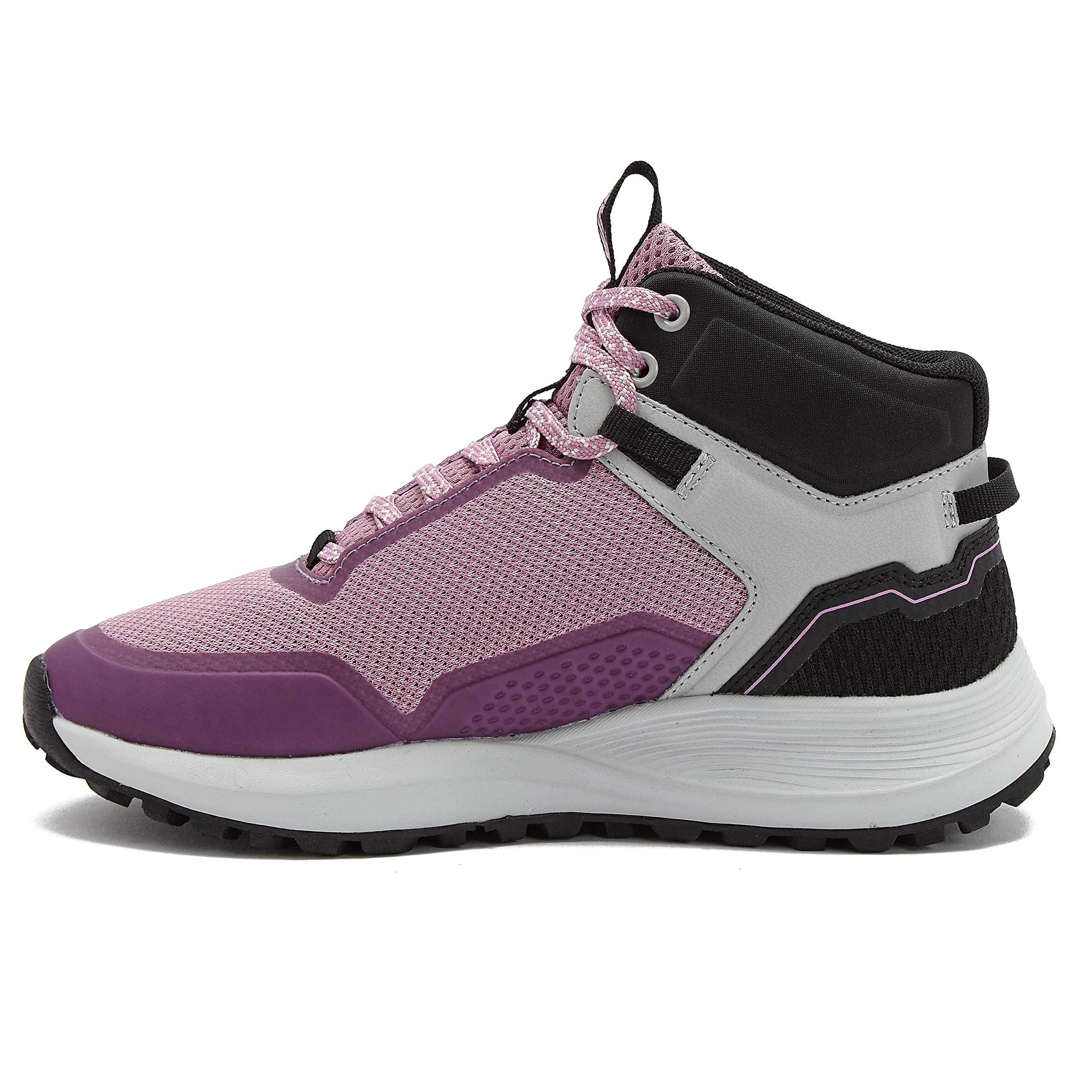 Avia Grit Sport Women's Hiking Boots - Waterproof Mid Top Ankle Trail Shoes for All Weather - Perfect for Outdoor Adventures, Hiking & Camping