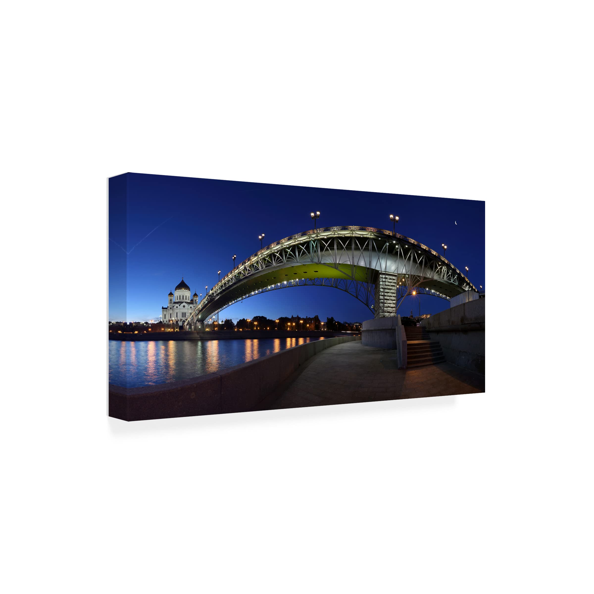 Victoria Ivanova '15 Minutes Before The Dawn' Canvas Wall Art Print - Modern Home Decor for Living Room, Bedroom & Office - Trademark Fine Art Collection
