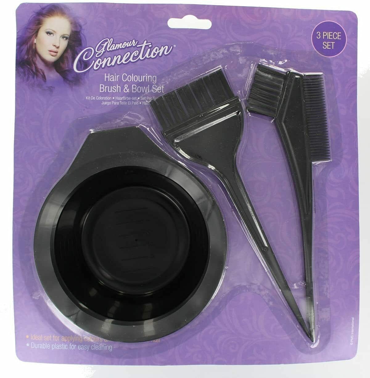 Professional Hair Coloring Brush & Bowl Set for Salon & Home Use - Perfect for DIY Hair Dye, Highlights & Root Touch-Ups