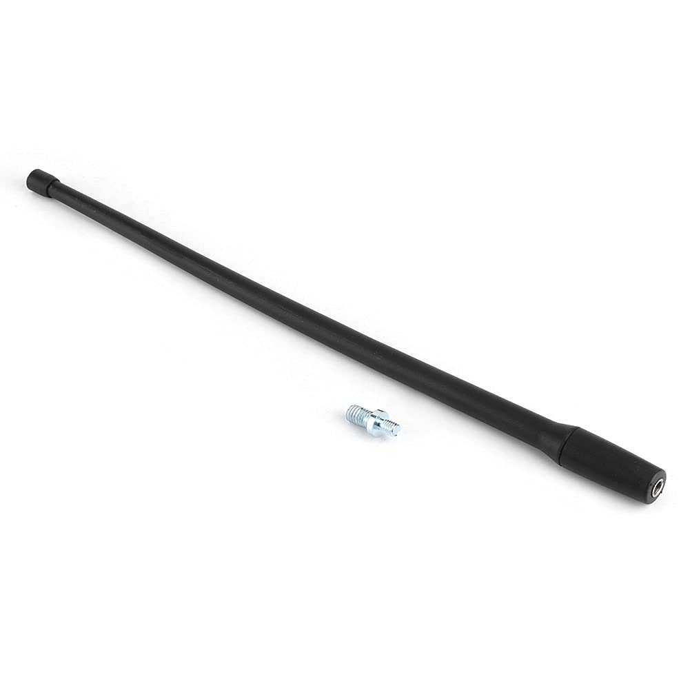Premium 33cm/12.99in Flexible Car Radio Antenna - Universal Signal Booster for AM/FM Reception - Perfect for Sedans, SUVs & Trucks (Car Accessory)