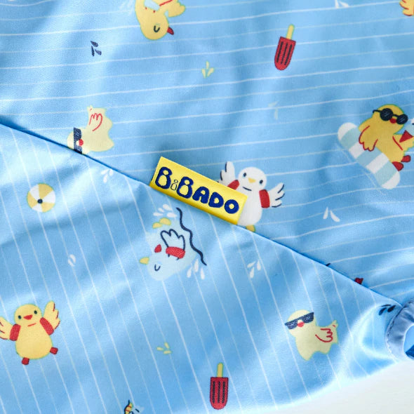 BIBaDO Award-Winning Baby Weaning Coverall Bib - Waterproof & Adjustable for Messy Mealtime - Perfect for Infants & Toddlers Learning to Eat Independently