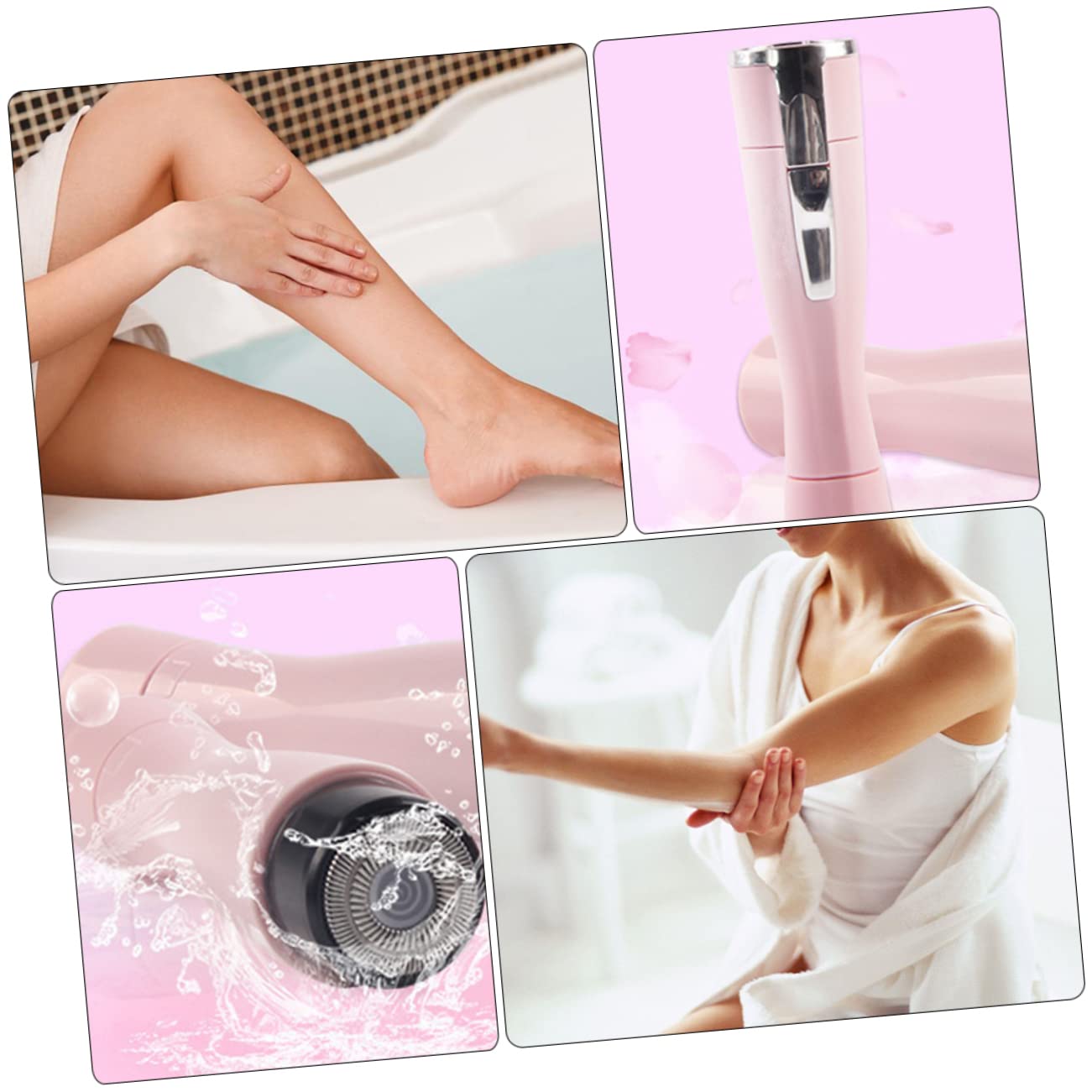 Women's Electric Leg Hair Epilator - Painless Hair Remover & Body Trimmer for Smooth Skin | Safe Depilation for Bikini, Underarms & Full Body | Perfect for Travel, Gym & Home Use
