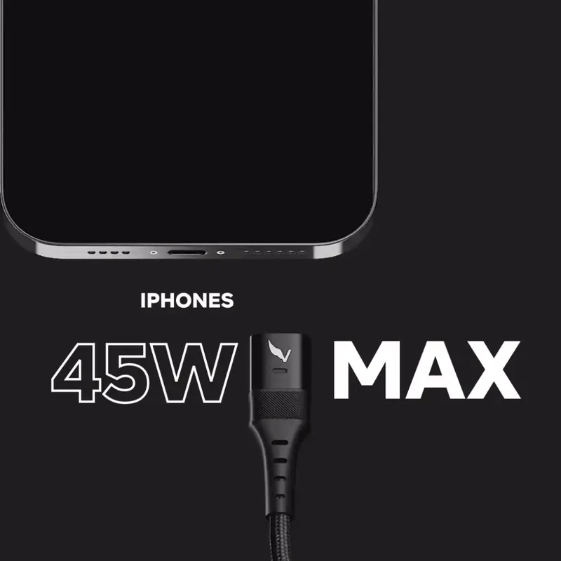 Volta Max Cable - High-Speed USB-C Charging Cable for iPhone, Android & More | Perfect for Home, Office & Travel Charging