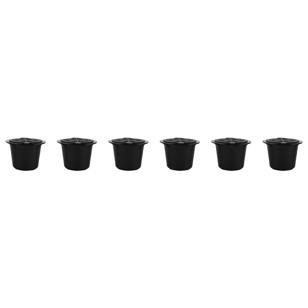 KUIDAMOS Reusable Coffee Capsule Filters - 6Pcs Set, Durable & Wearproof Coffee Pod Baskets for Nespresso Machines | Perfect for Home & Office Use