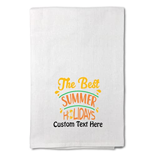 White Personalized Text Here