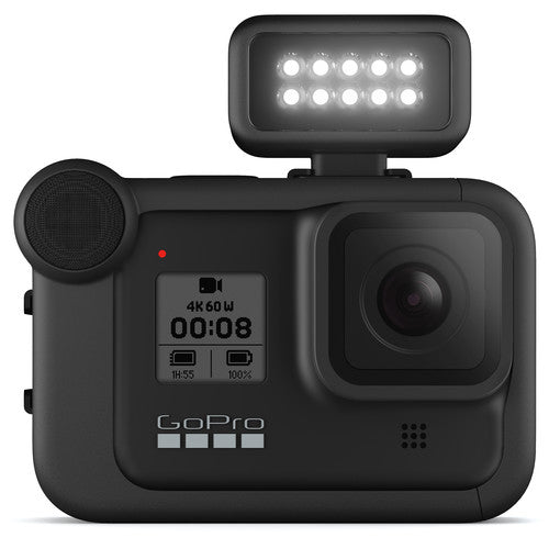 GoPro Light Mod for HERO8 Black, HERO9 Black & HERO10 Black - Compact LED Light Attachment for Night Photography & Vlogging - Perfect for Low Light Adventures, Travel & Content Creation