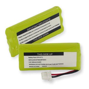 Vtech BT5632/BT5872 Rechargeable NiMH 500mAh Replacement Battery - Compatible with Vtech Cordless Phones & Office Devices - Long-Lasting Power for Home & Business Use