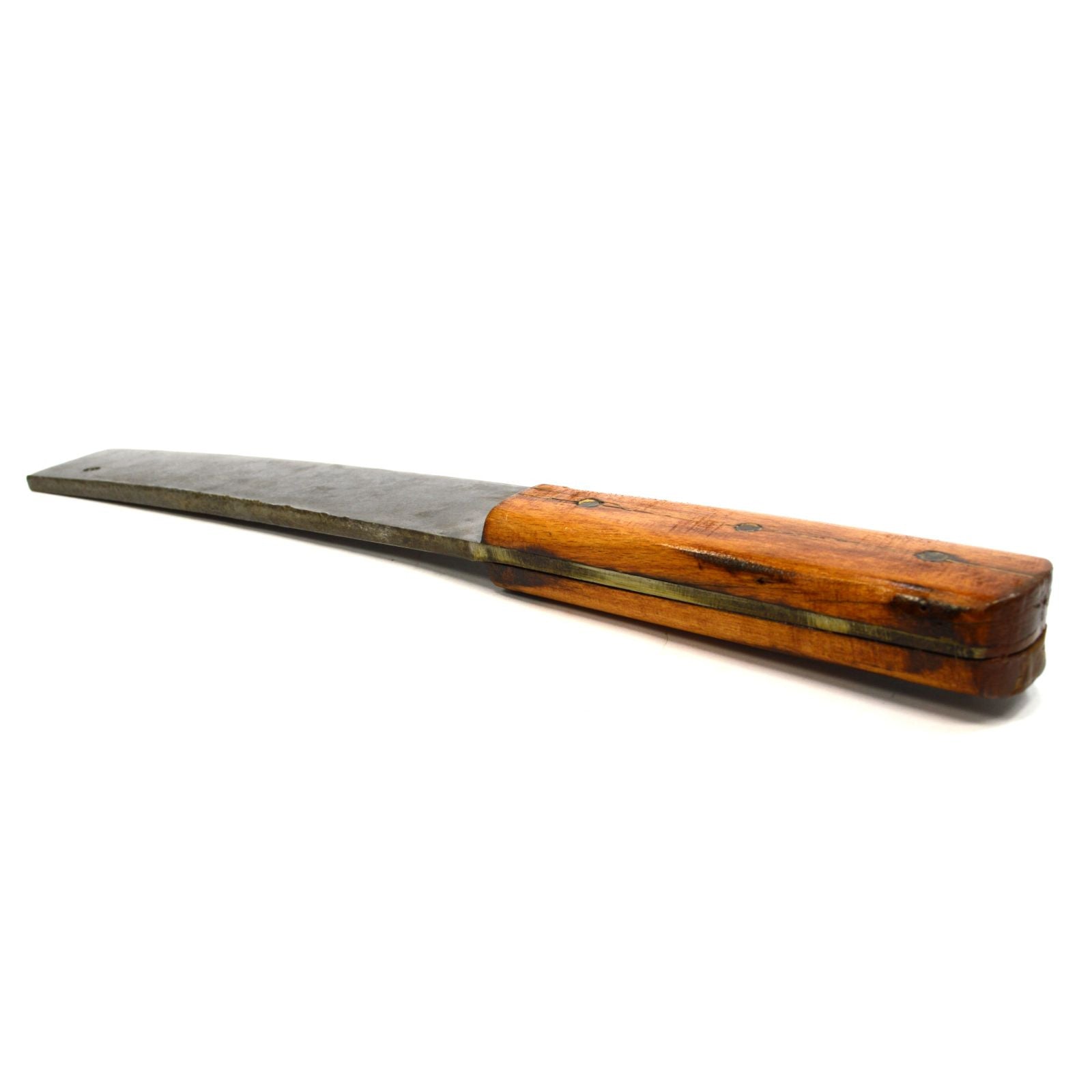 Vintage Antique Butcher Knife by A.F. Bannister & Co Newark NJ - 19th Century Rare Collectible Cutlery - Perfect for Meat Processing, Culinary Display & Historical Collections