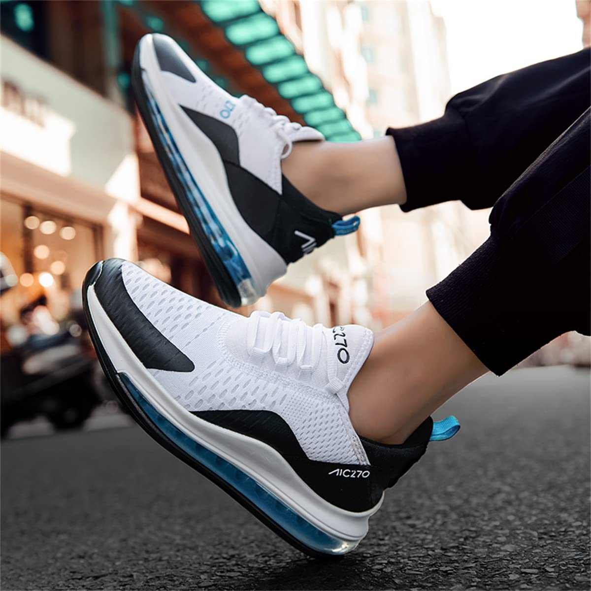 Breathable Men's Sneakers for Walking, Running, Tennis, Gym & Casual Wear - Lightweight Comfortable Athletic Shoes for Fitness & Daily Use