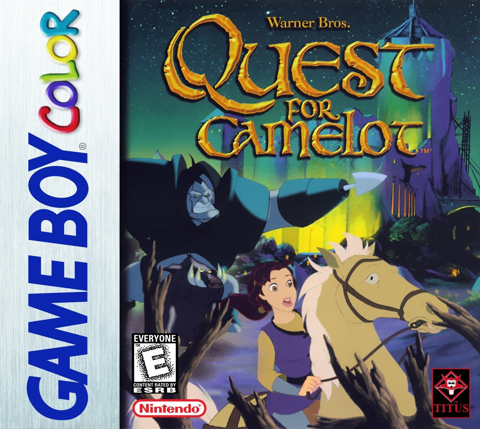Quest for Camelot DVD - Classic Animated Fantasy Adventure Movie for Kids & Families - Perfect for Movie Nights & Family Entertainment