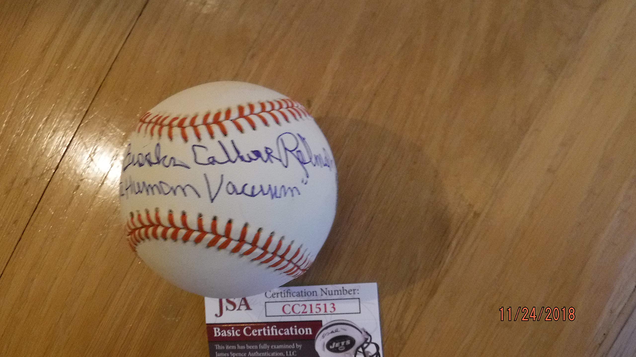 BROOKS CALBERT ROBINSON 'The Human Vacuum' Ripken AL Baseball Card - JSA Authenticated #CC21513 - Vintage Collectible for Baseball Memorabilia Fans & Sports Display