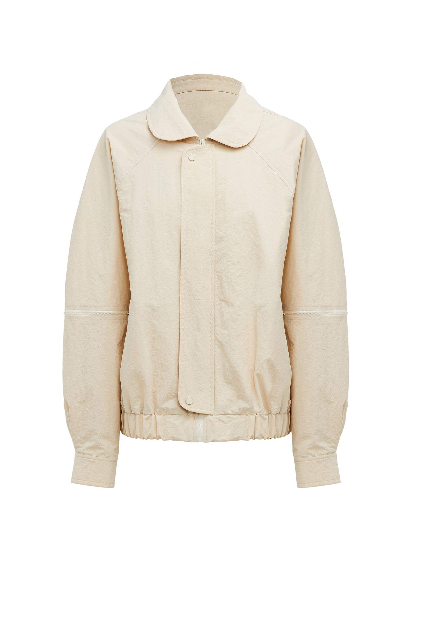 The Jackson Ivory Bomber Jacket - Stylish & Comfortable Men's Outerwear for Casual & Streetwear Fashion | Perfect for Fall & Winter Seasons