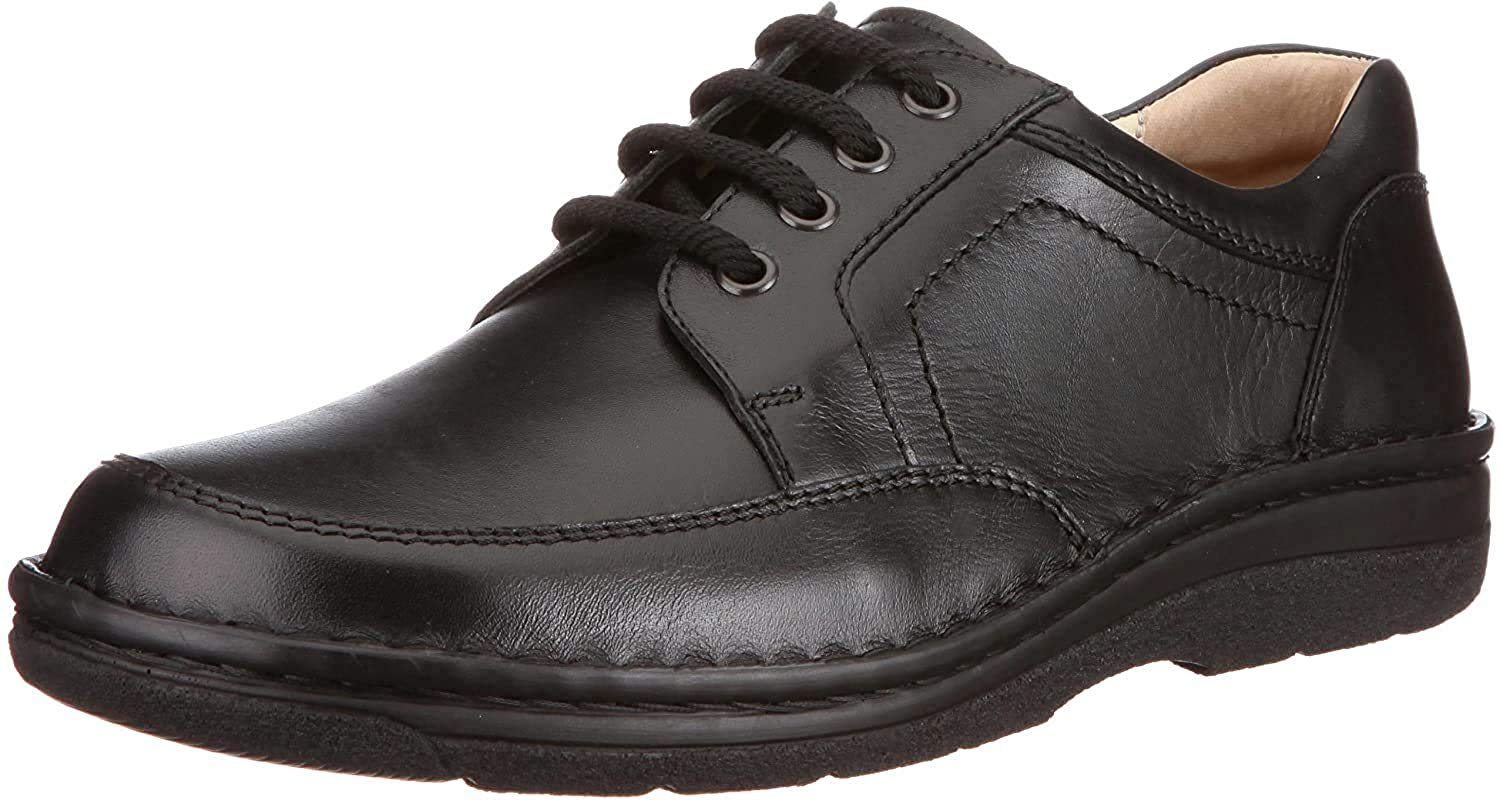 Berkemann Men's Derby Shoes - Classic Leather Dress Shoes for Business & Formal Occasions - Comfortable Oxford Style for Office, Wedding & Special Events