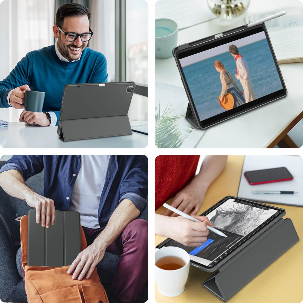 DTTO Slim Trifold Stand Case for iPad Air 13