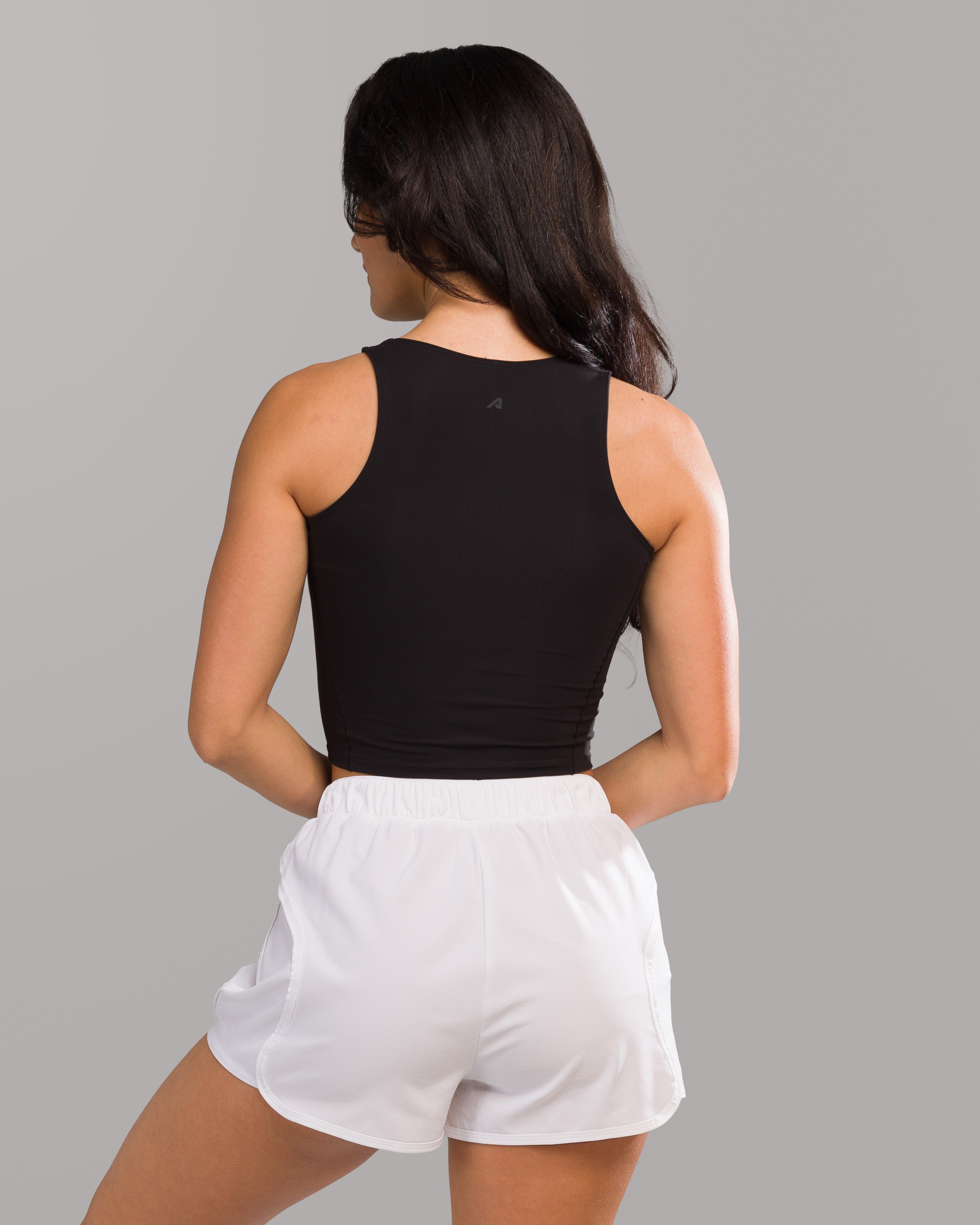 Flex Tank Top for Women - Soft & Stretchy Black Workout Shirt - Gym, Yoga, Running & Casual Wear