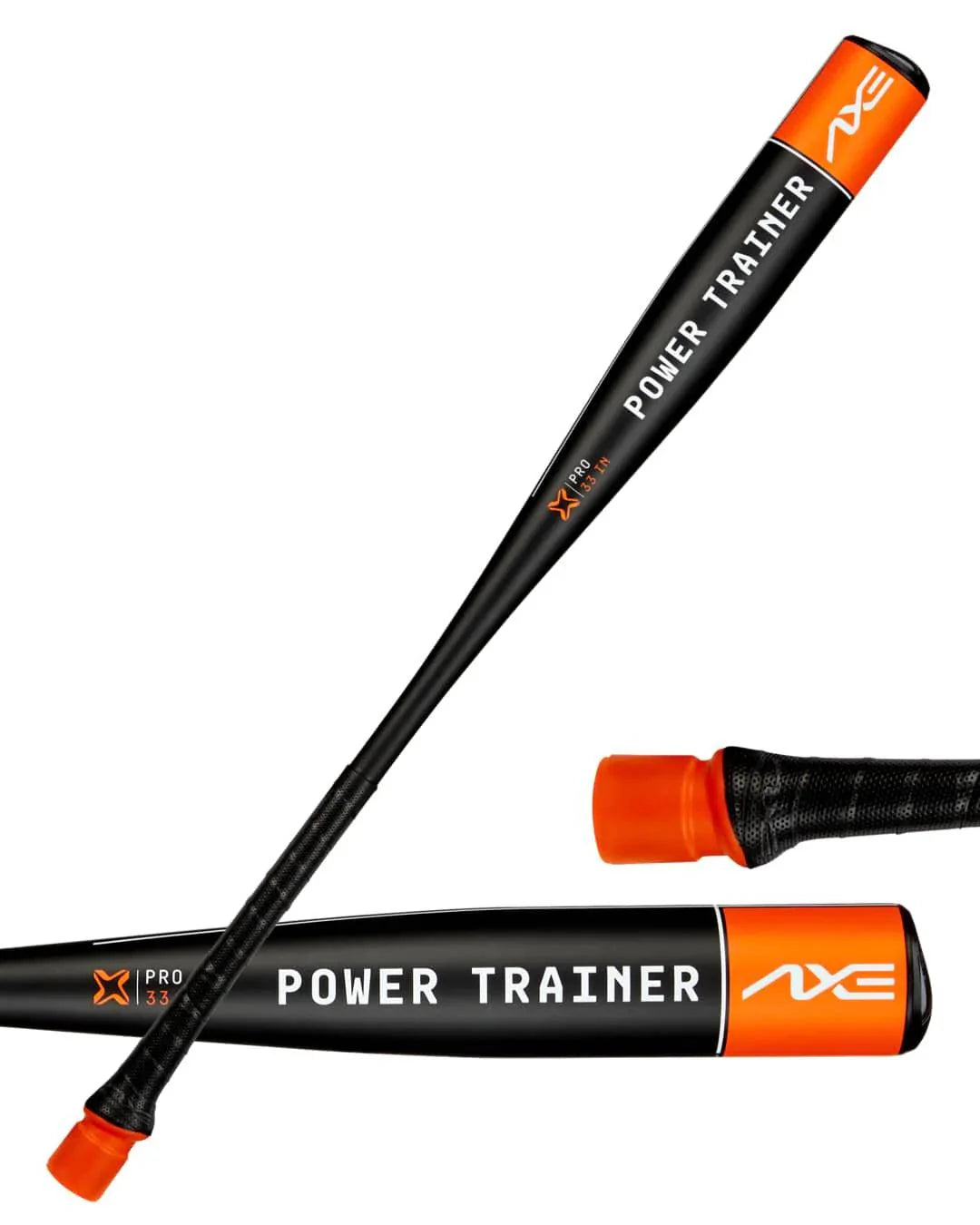 Axe Power Trainer Bat Pro - Professional Baseball Training Bat for Hitting Practice | Improve Swing Speed & Power | Perfect for Home, Cage & Field Training