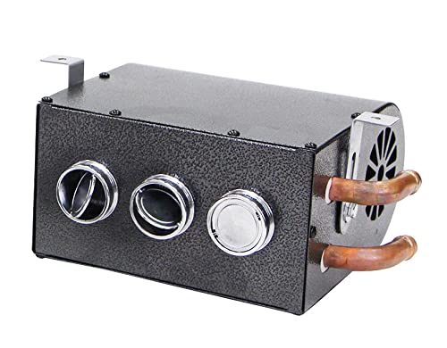 13,000 BTU 24V Universal Low Profile Auxiliary Cab Heater for Cars, Trucks, Vans & UTVs - Perfect for Winter Driving & Off-Road Adventures