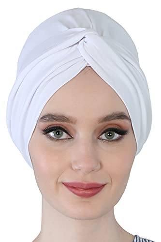 Stylish Cotton Turban Head Wrap for Women - Soft & Breathable Hair Scarf - Perfect for Yoga, Beach, or Everyday Fashion Accessory