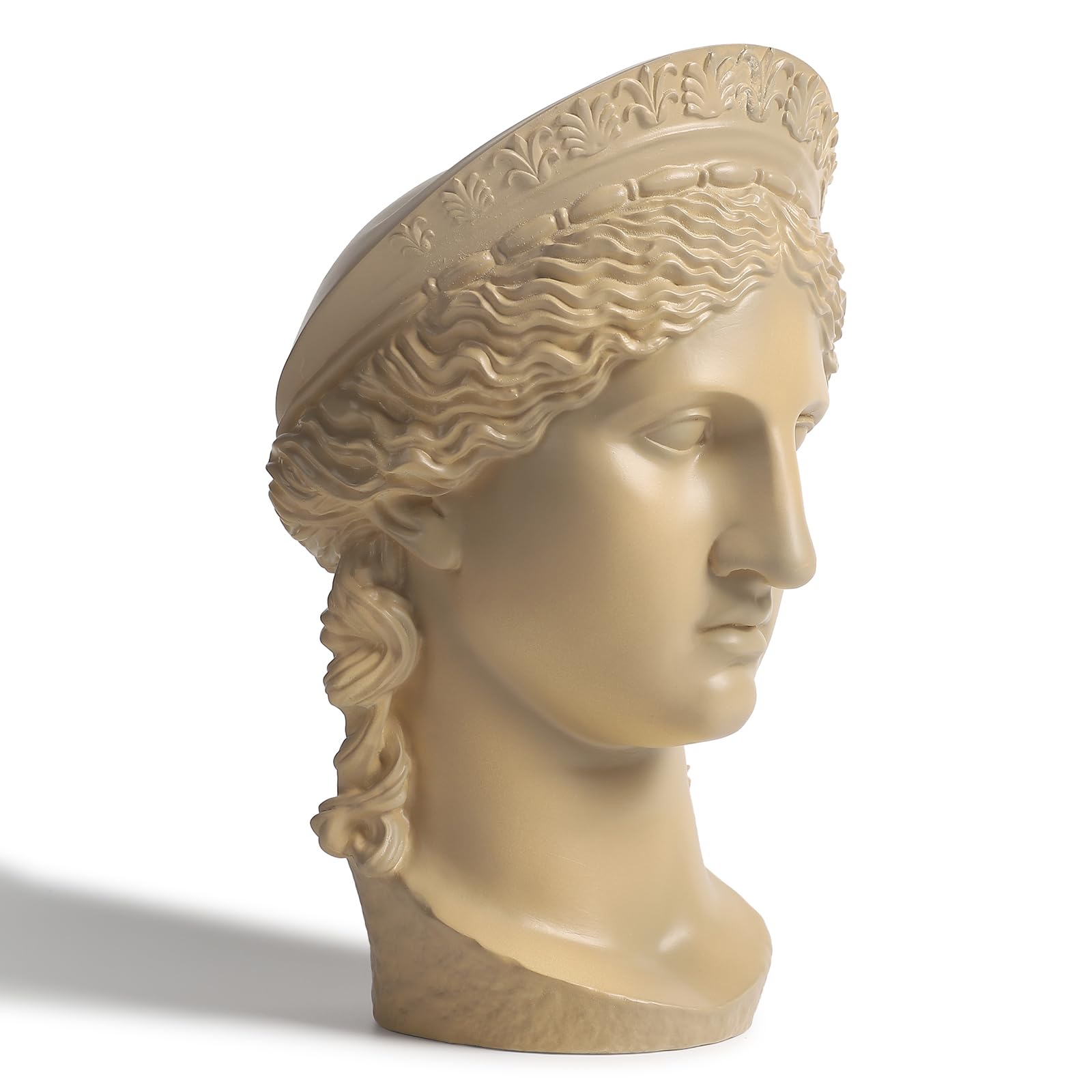 Hera Greek Goddess Statue - 11.8 Inch Resin Classical Art Sculpture, Juno Queen of Gods Bust, Roman Mythology Decor for Home, Office & Garden