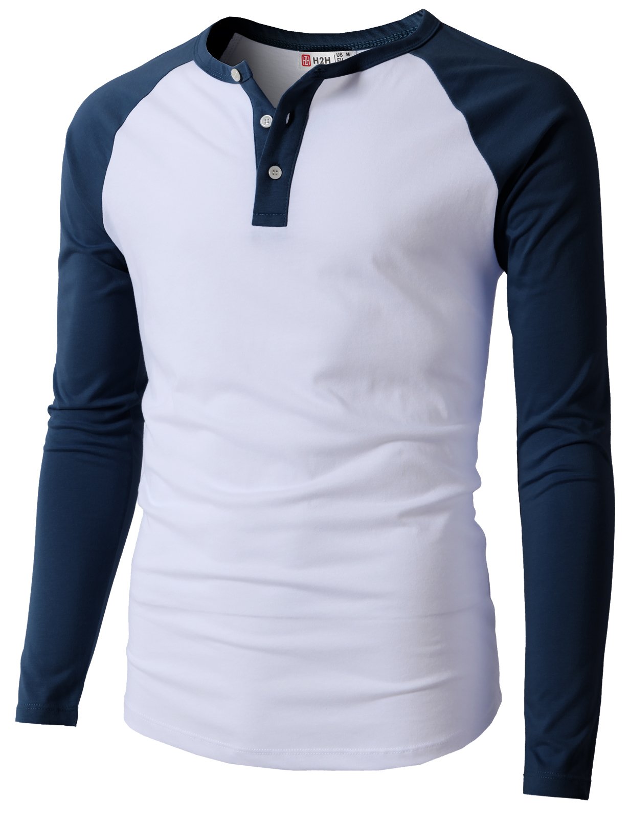 Men's Casual Slim Fit Henley Shirts & Baseball Tees - Short, 3/4 & Long Sleeve Jersey T-Shirts for Everyday Wear, Street Style & Layering