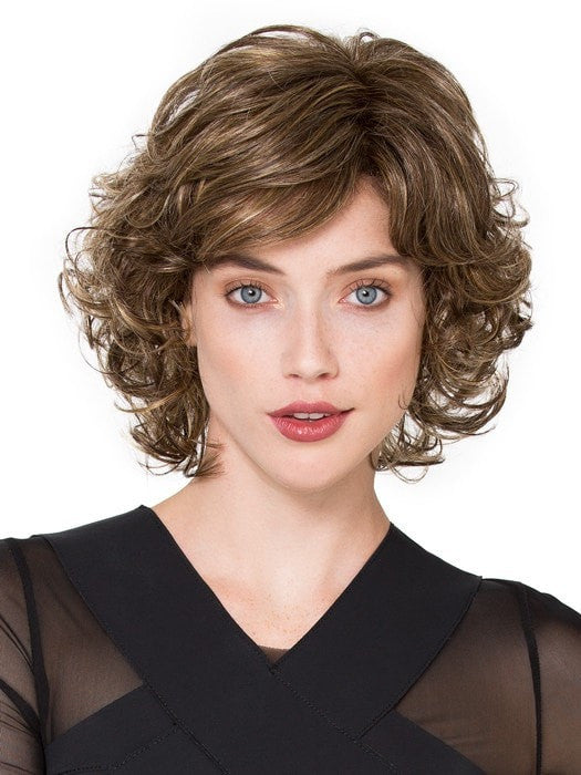 Gina Mono Synthetic Wig with Mono Top - Soft & Natural Looking Hairpiece for Daily Wear, Cosplay & Special Events | Discontinued