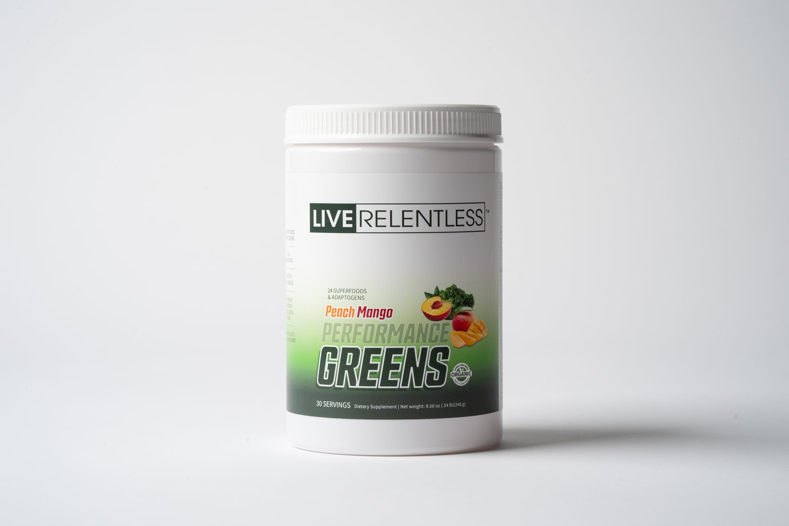 Relentless Live Performance Greens - Premium Superfood Powder for Energy & Recovery | Ideal for Athletes, Fitness Enthusiasts & Healthy Lifestyles