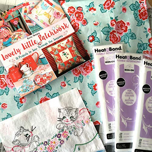 Heat'n Bond 102974 Medium Weight Iron-On Fusible Interfacing - Perfect for DIY Sewing Projects, Quilting & Fabric Crafts