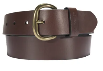 Women's Genuine Bridle Leather Thin Belt - Classic Brown for Casual & Formal Outfits | Perfect for Dresses, Jeans & Office Wear