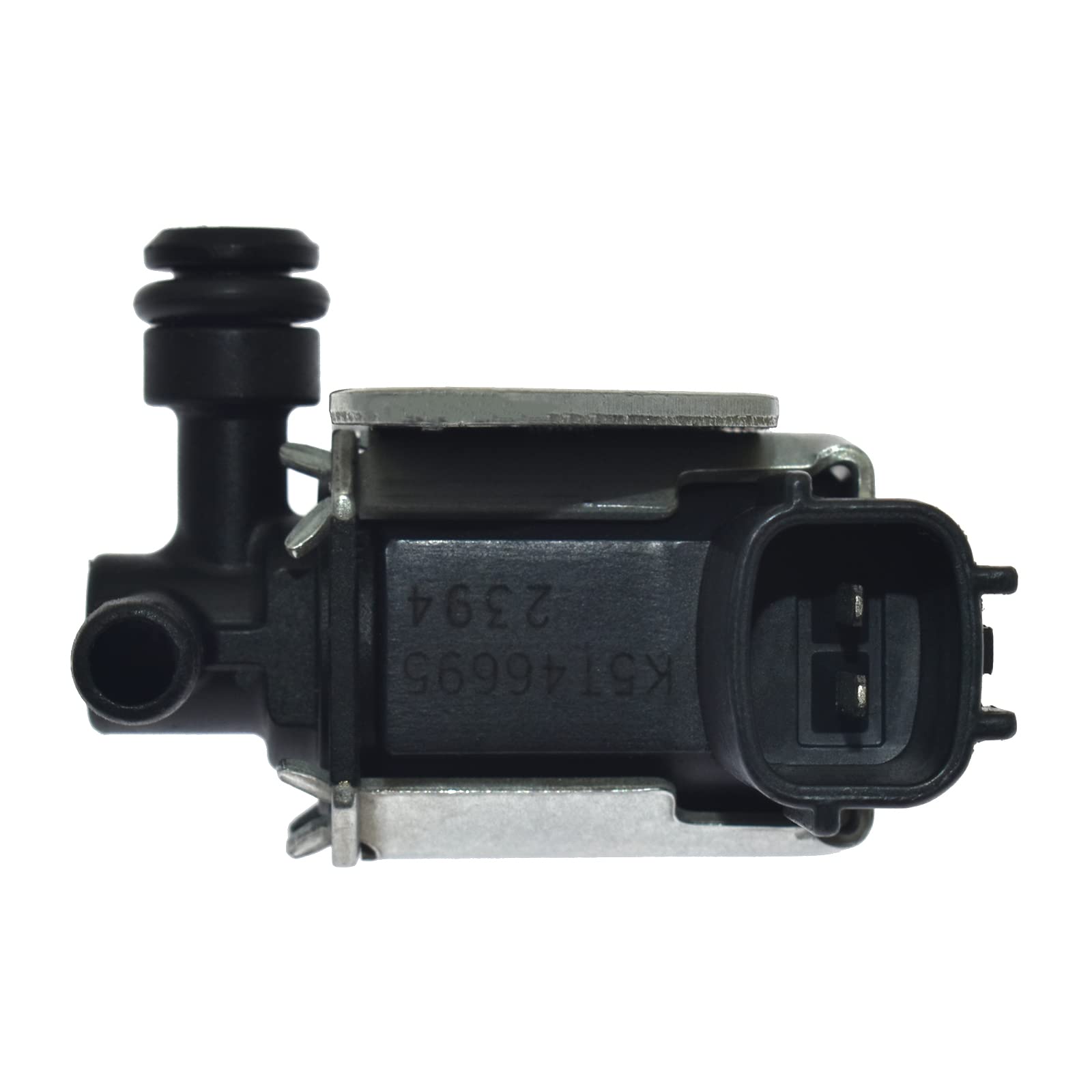 Nissan Vapor Canister Purge Solenoid Valve K5T46695 - Compatible with 2012-2014 Cube, 2013-2018 NV200, 2007-2012 Sentra, 2007-2014 Versa | 2-Port ABS Plastic Solenoid Valve | Emissions Control System Replacement Part for Improved Fuel Efficiency